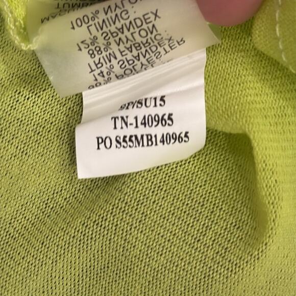 Title Nine Nimblene Eyelet Illusion Sleeveless Active Dress Size L - Picture 9 of 9